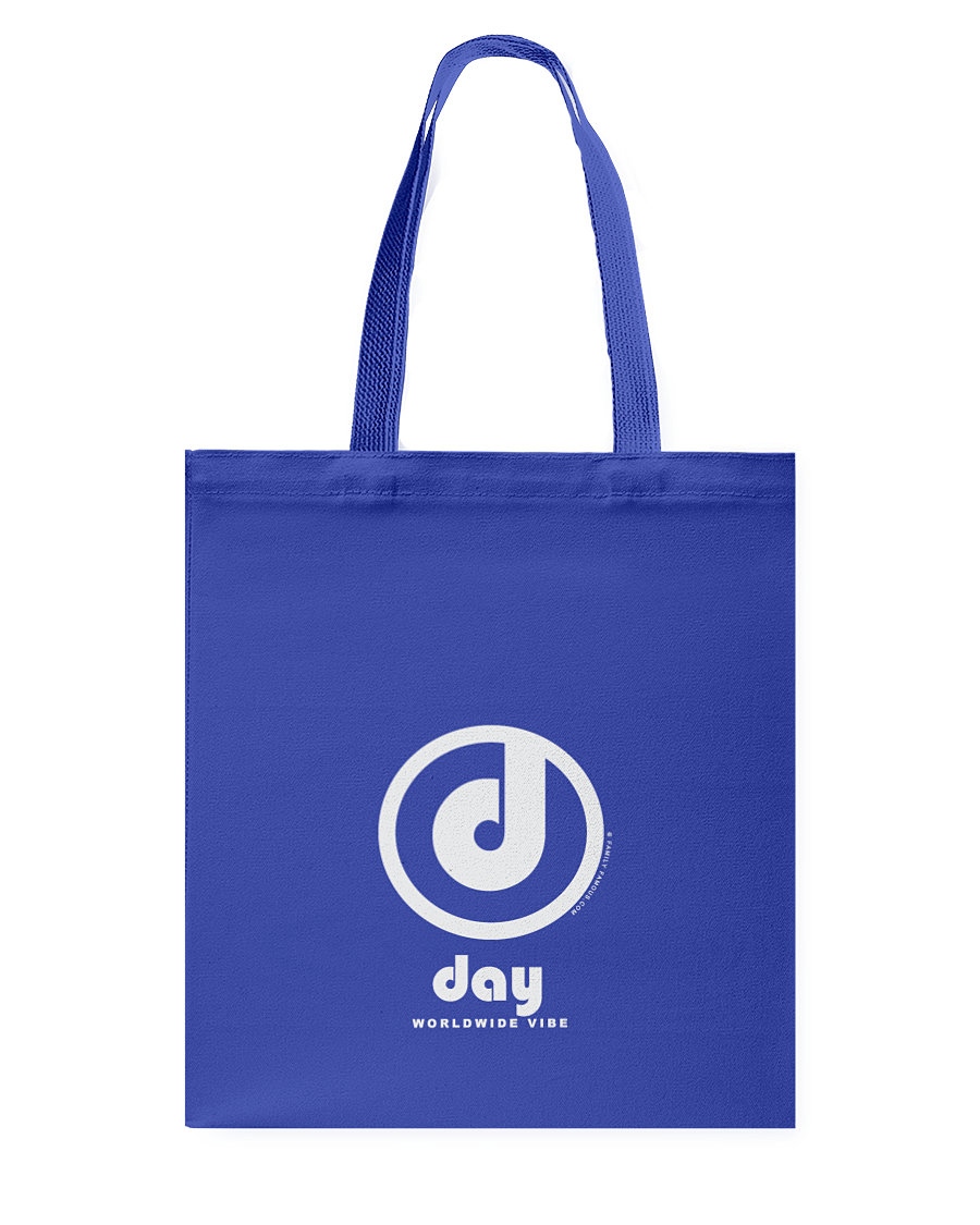 Family Famous Day Circle Vibe Canvas Shopping Tote