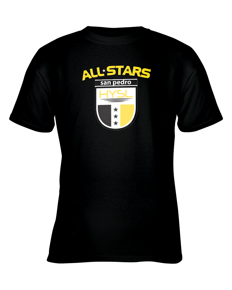 HYSL All-Stars by I KICK™ Black Youth Tee