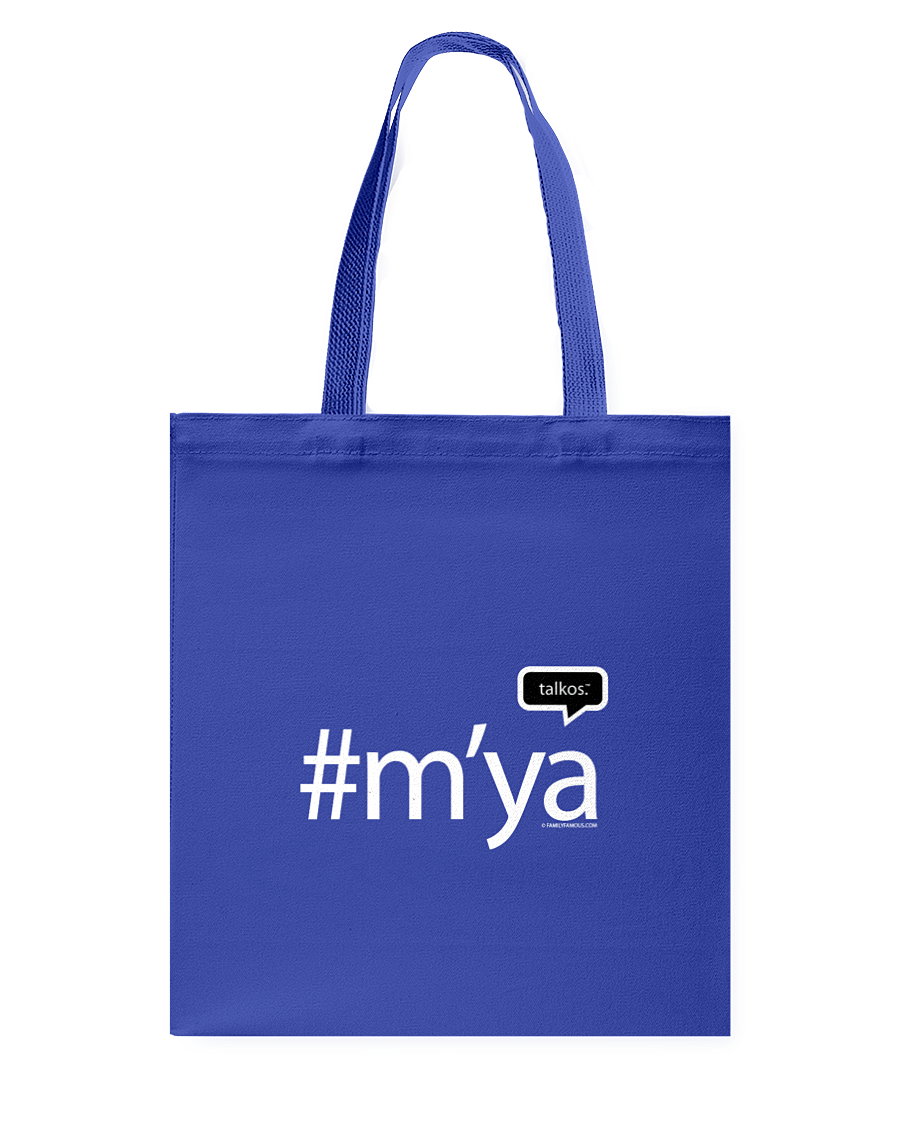 Family Famous M'ya Talkos Canvas Shopping Tote