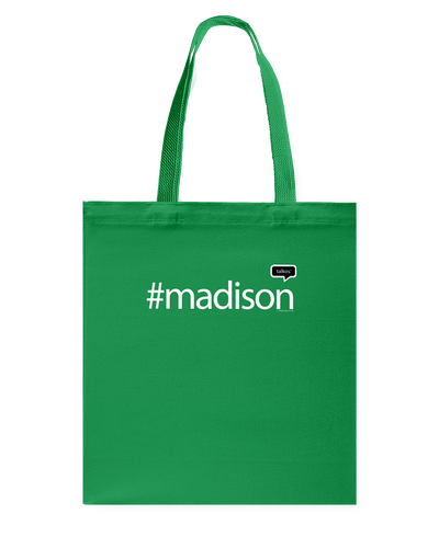 Family Famous Madison Talkos Canvas Shopping Tote