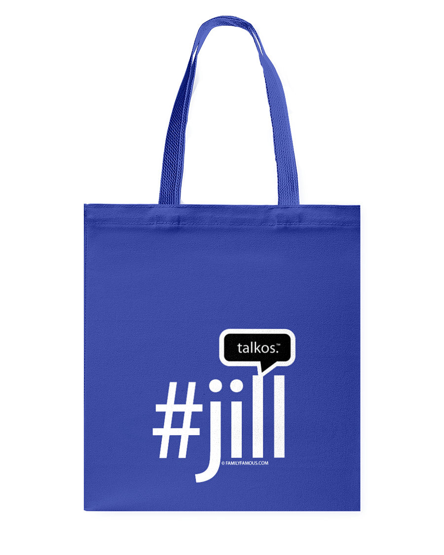 Family Famous Jill Talkos Canvas Shopping Tote