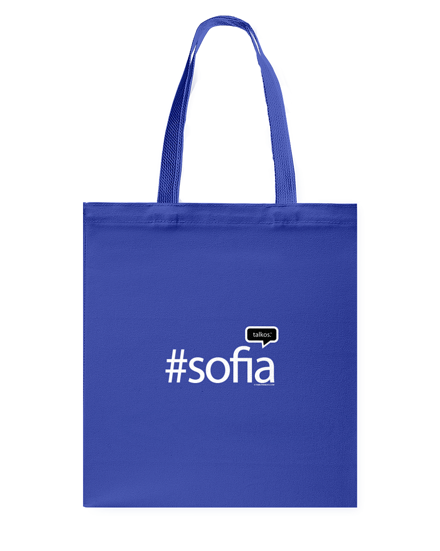 Family Famous Sofia Talkos Canvas Shopping Tote