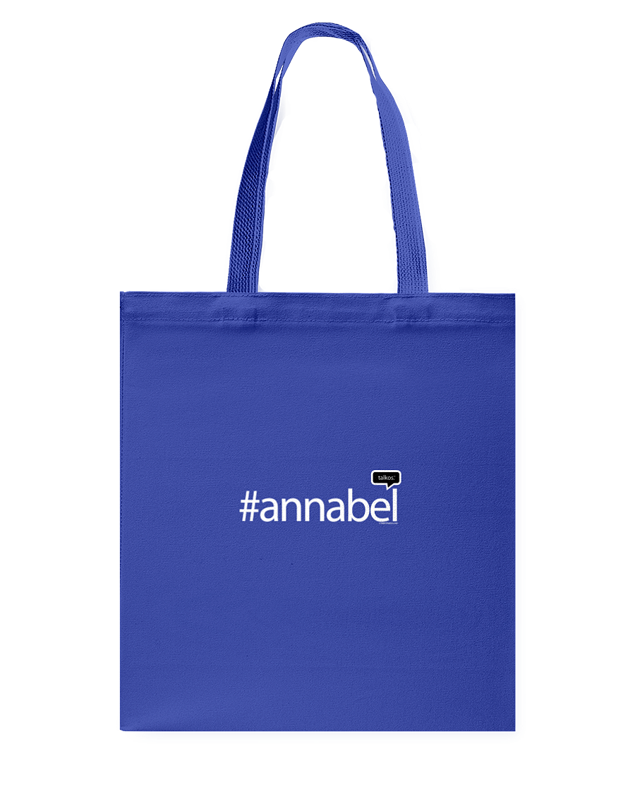 Family Famous Annabel Talkos Canvas Shopping Tote