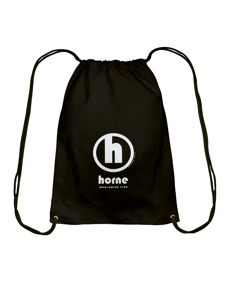 Family Famous Horne Circle Vibe Cotton Drawstring Backpack