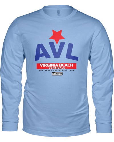 AVL Digster Virginia Beach Verticals Long Sleeve Tee