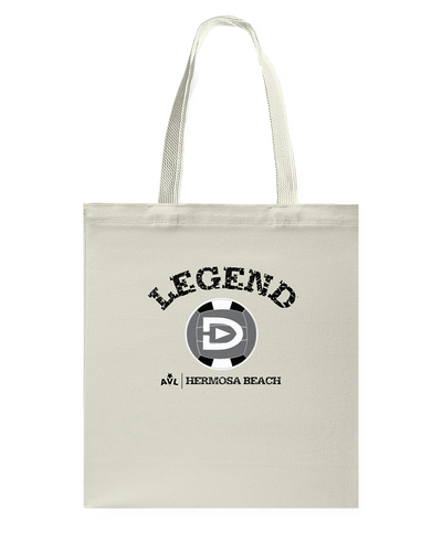 Digster Legend AVL Local Hermosa Beach Canvas Shopping Tote