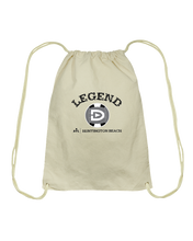 Digster Legend AVL Local Huntington Beach Cotton Drawstring Backpack