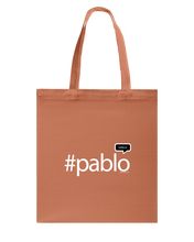 Family Famous Pablo Talkos Canvas Shopping Tote