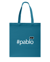 Family Famous Pablo Talkos Canvas Shopping Tote