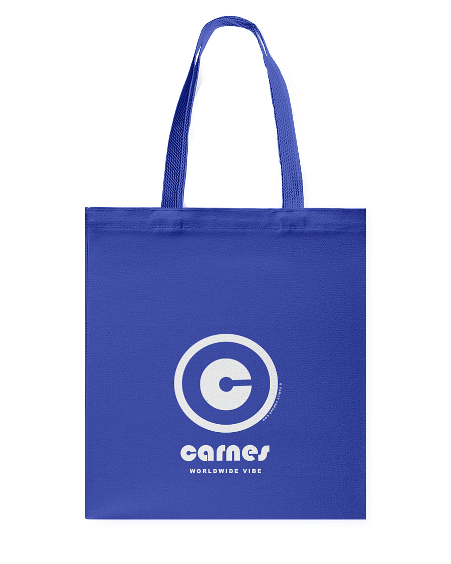 Family Famous Carnes Circle Vibe Canvas Shopping Tote