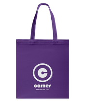 Family Famous Carnes Circle Vibe Canvas Shopping Tote