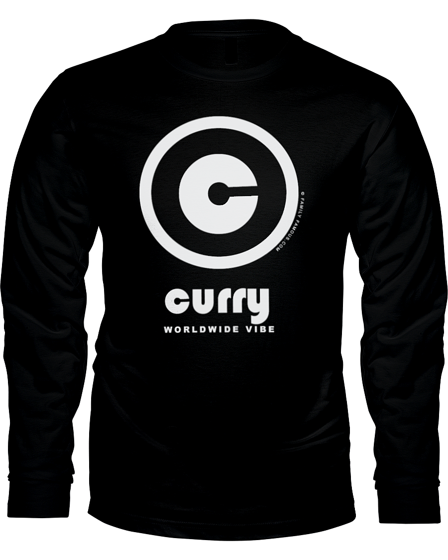 Family Famous Curry Circle Vibe Long Sleeve Tee