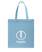 Family Famous Lameta Circle Vibe Canvas Shopping Tote