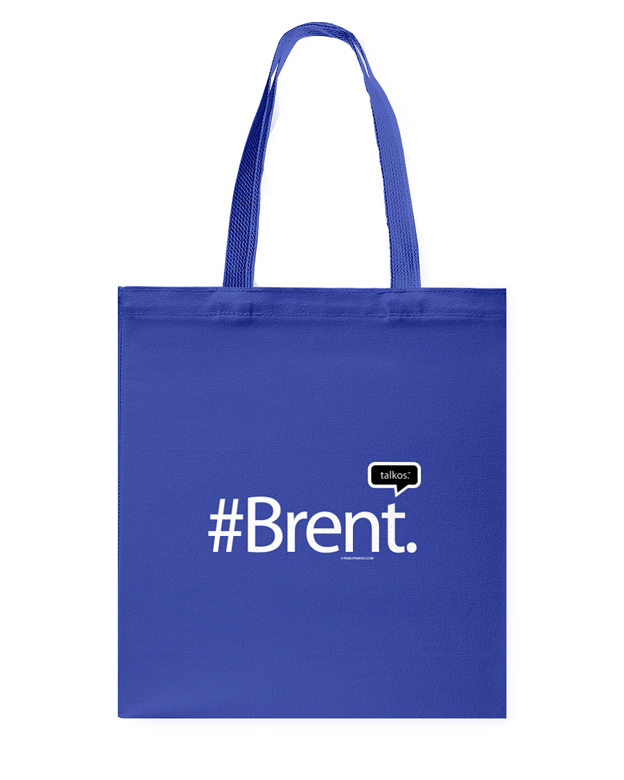 Family Famous Brent Talkos Canvas Shopping Tote