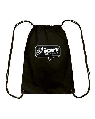 ION Ocean Beach Conversation Cotton Drawstring Backpack