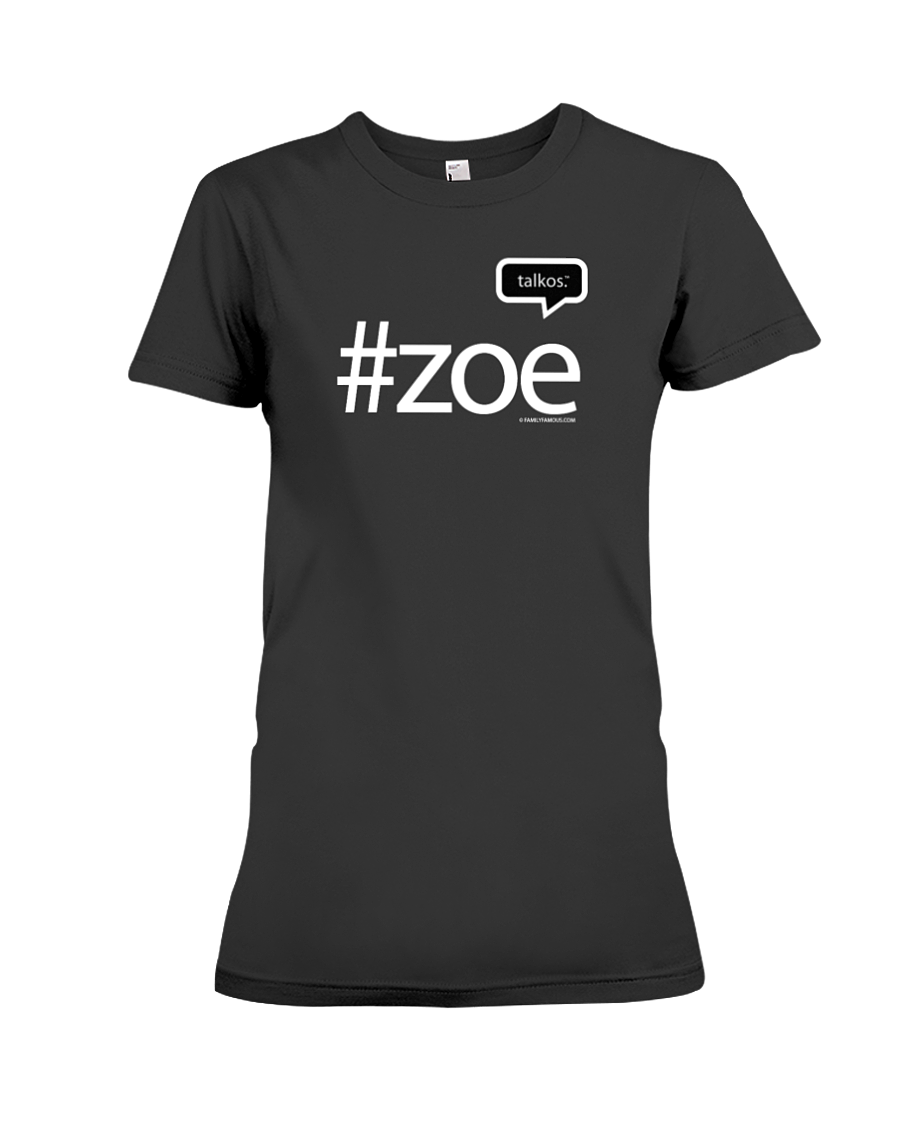 Family Famous Zoe Talkos Ladies Tee