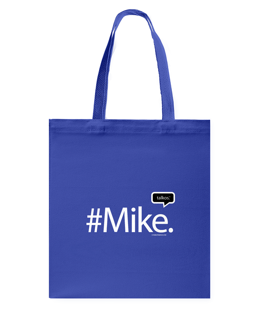 Family Famous Mike Talkos Canvas Shopping Tote