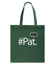 Family Famous Pat Talkos Canvas Shopping Tote