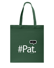 Family Famous Pat Talkos Canvas Shopping Tote