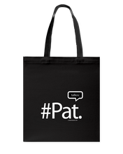 Family Famous Pat Talkos Canvas Shopping Tote