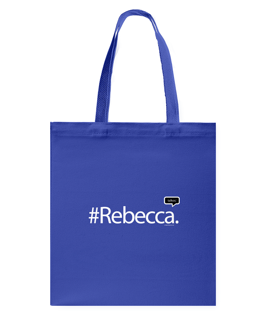 Family Famous Rebecca Talkos Canvas Shopping Tote