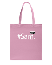 Family Famous Sam Talkos Canvas Shopping Tote