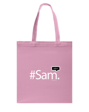 Family Famous Sam Talkos Canvas Shopping Tote