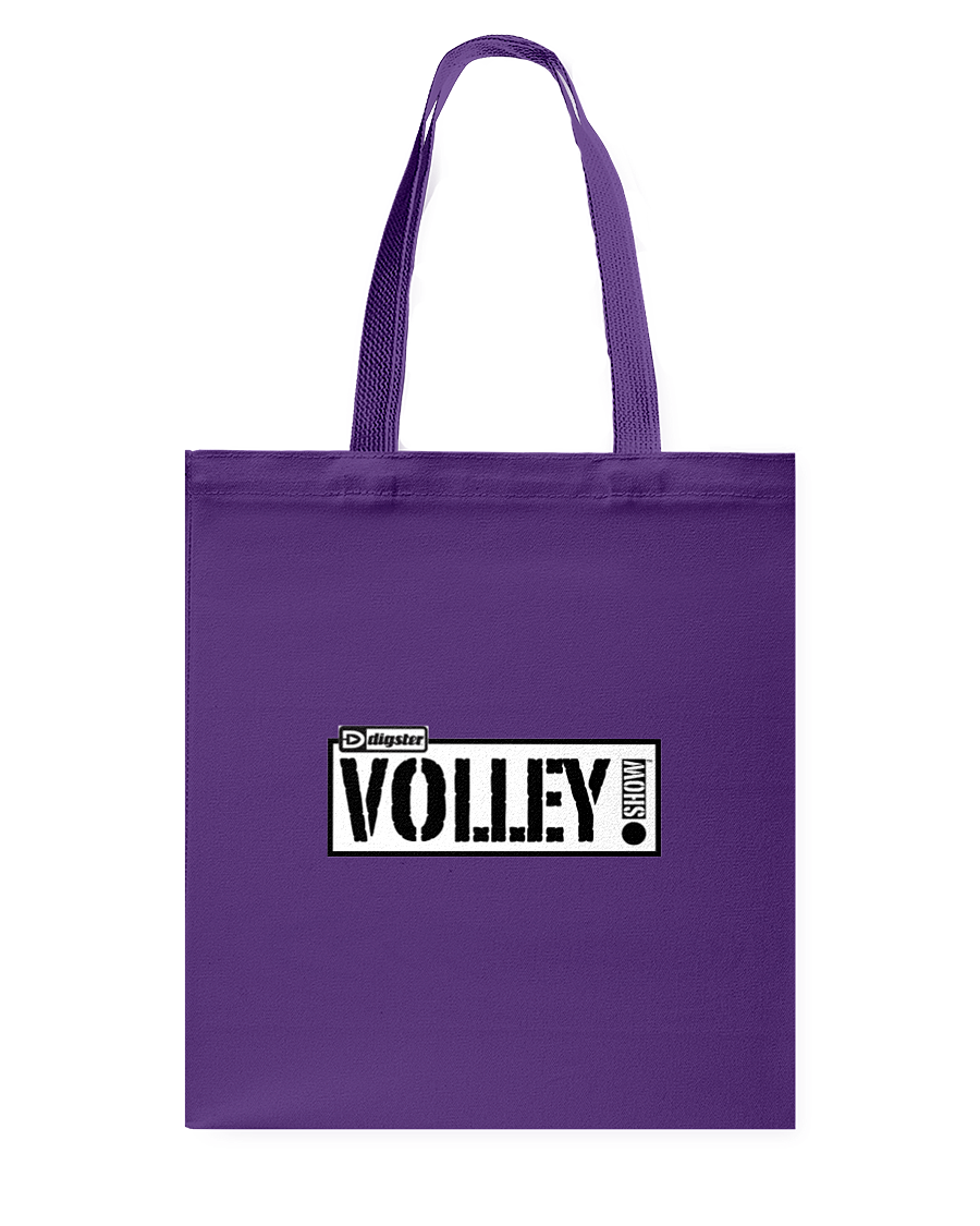 Digster Volley Show™ Logo Canvas Shopping Tote