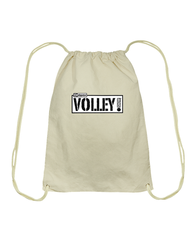 Digster Volley Show™ Logo Cotton Drawstring Backpack