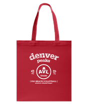 AVL Denver Peaks Bearch Canvas Shopping Tote