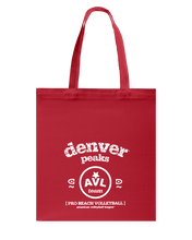 AVL Denver Peaks Bearch Canvas Shopping Tote