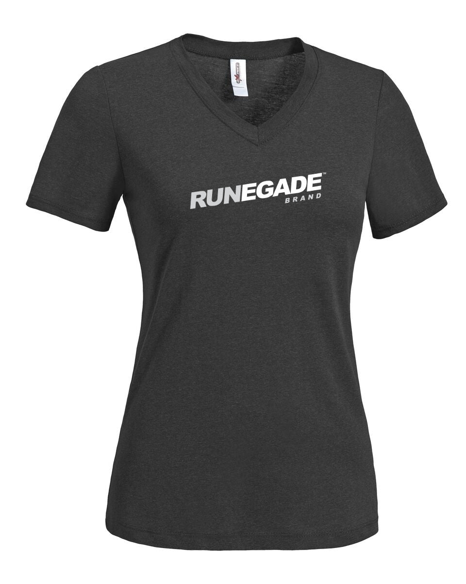 Runegade AA202 Women's Short Sleeve V-Neck Tee