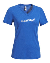 Runegade AA202 Women's Short Sleeve V-Neck Tee