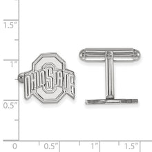 Ohio State University Sterling Silver Cuff Links