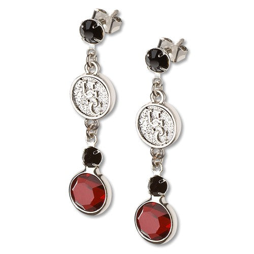 USC Crystal Logo Earrings