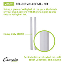Champion Sports Deluxe Volleyball Set