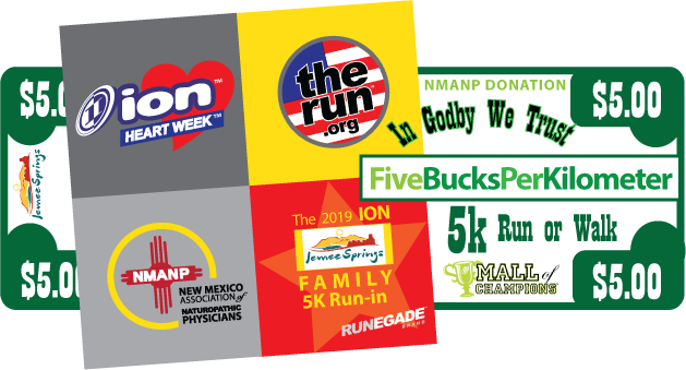 The Run - New Mexico | ION Jemez Springs 5k » Five Dollars per Kilometer Donation