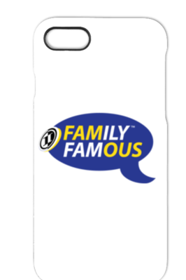 Family Famous Brand Logo Blue Gold iPhone 7 Case
