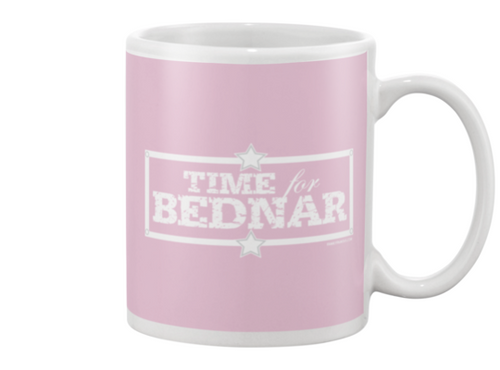 Time For Bednar Beverage Mug