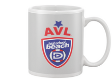 AVL High School Logo RWB Beverage Mug