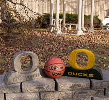 ION College University of Oregon "O" Stone Mascot