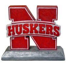 ION College University of Nebraska Huskers Logo Stone Mascot