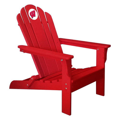 ION Furniture University of Wisconsin Folding Adirondack Chair