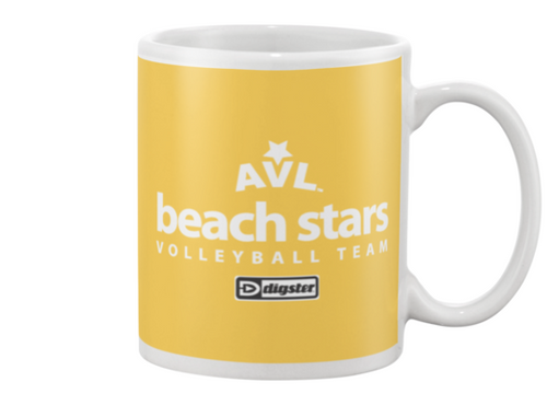 AVL Beach Stars Volleyball Team Issue Beverage Mug
