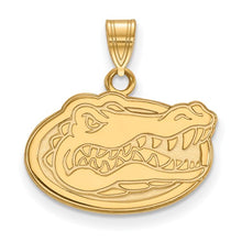 University of Florida Sterling Silver Gold Plated Small Pendant