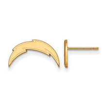 Los Angeles Chargers Gold Plated Extra Small Post Earrings