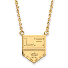 Los Angeles Kings 14k Yellow Gold Large Pendant Necklace