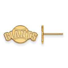 San Francisco Giants 14k Yellow Gold Extra Small Post Earrings