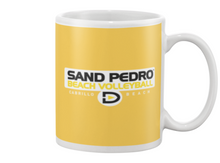 Sand Pedro Beach Volleyball Beverage Mug