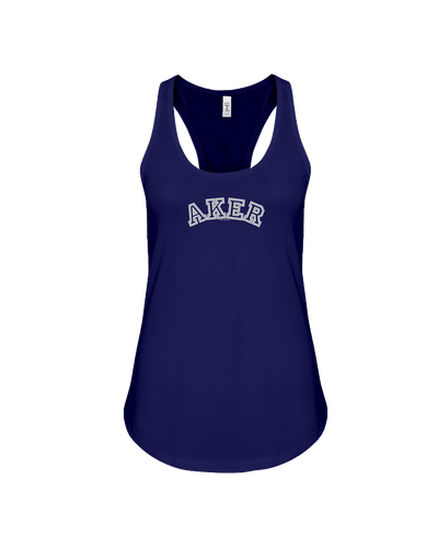 Family Famous Aker Carch Ladies Racerback Tank